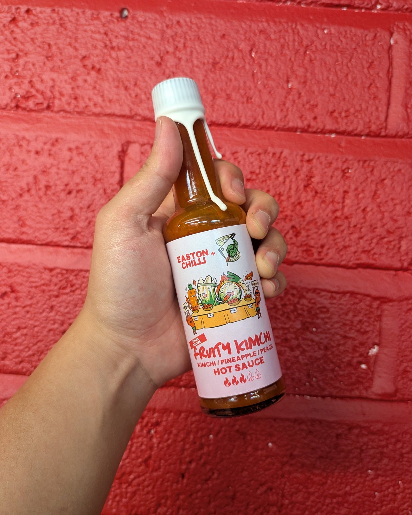 Fruity Kimchi Hot Sauce [Trial Recipe]