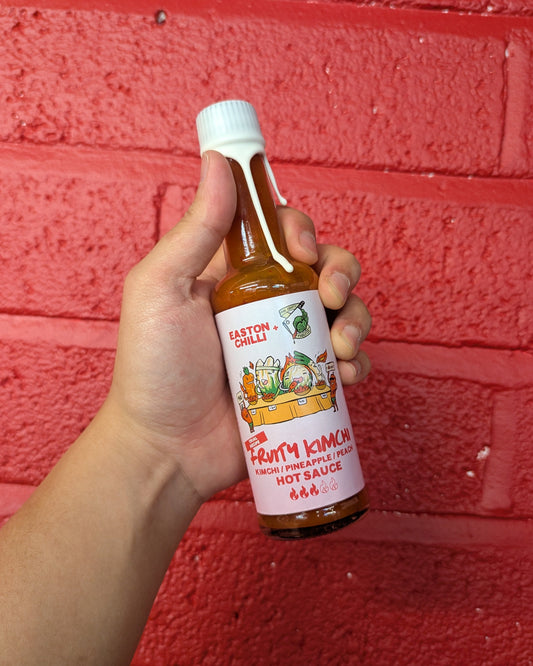 Fruity Kimchi Hot Sauce [Trial Recipe]