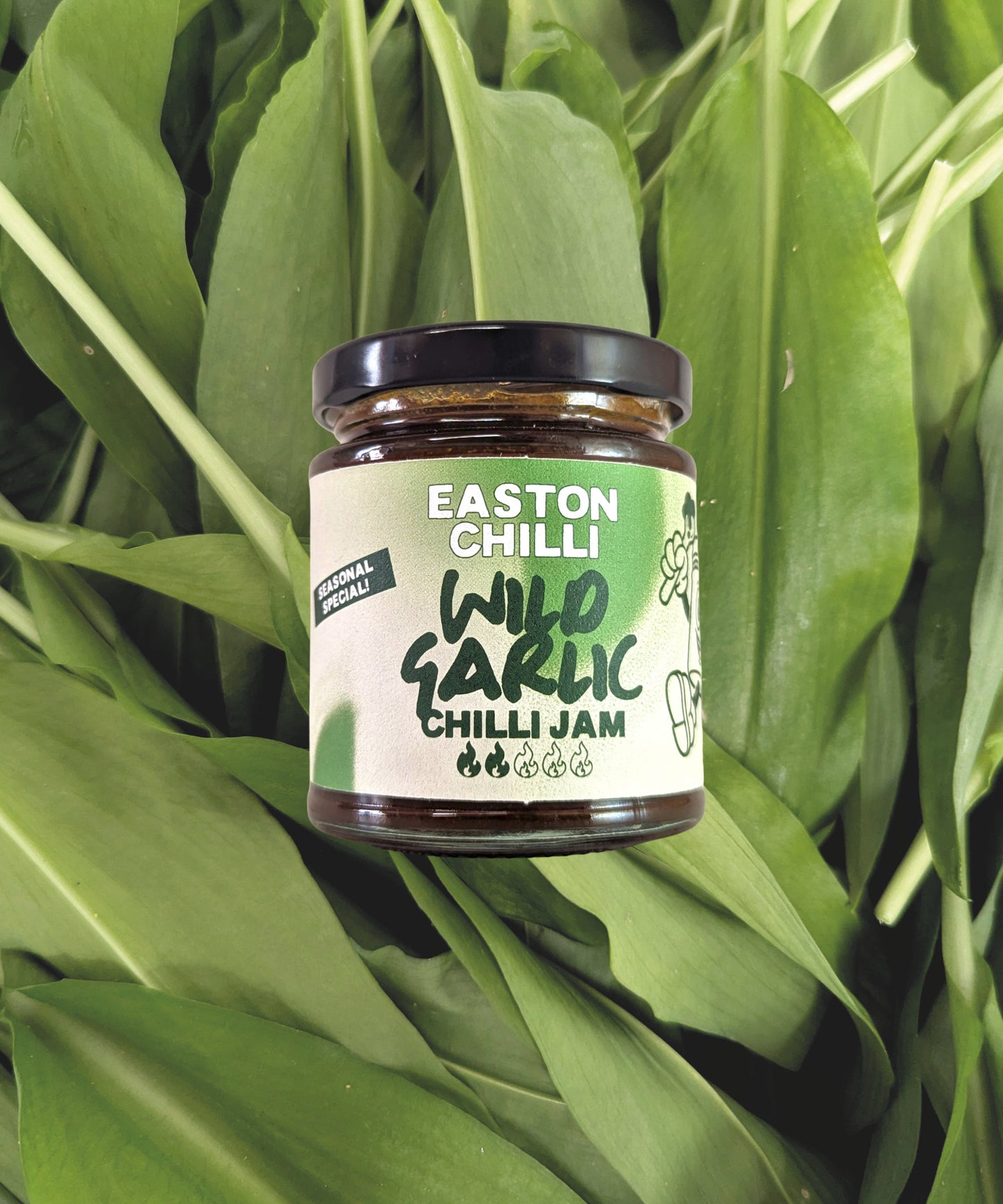 Wild Garlic Chilli Jam