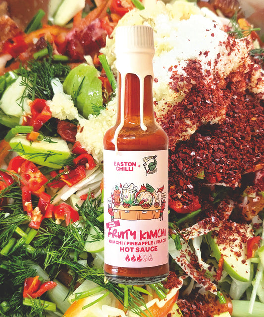 Fruity Kimchi Hot Sauce [Trial Recipe]