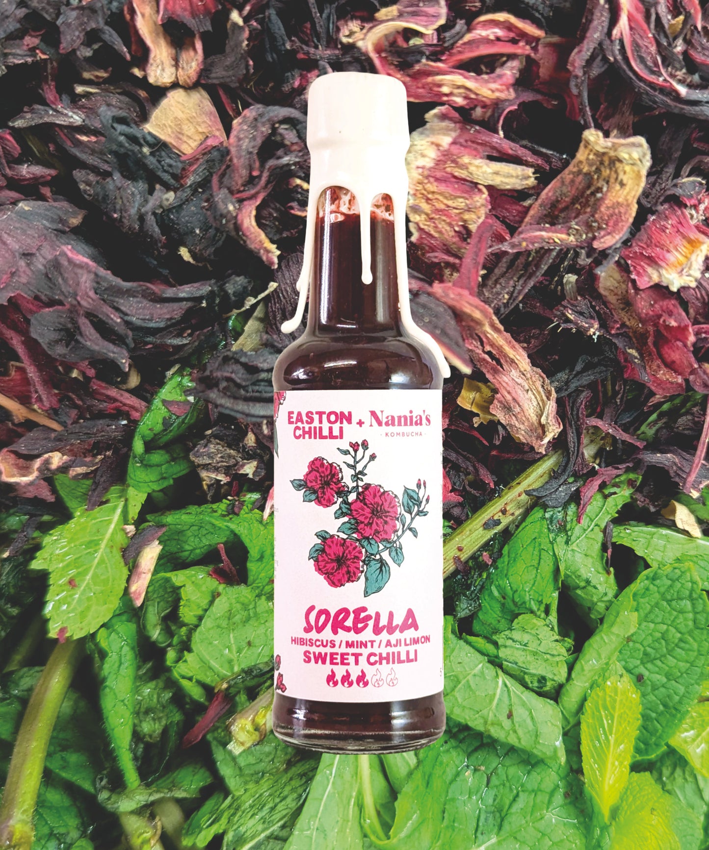 Sorella: Hibiscus + Mint Sweet Chilli